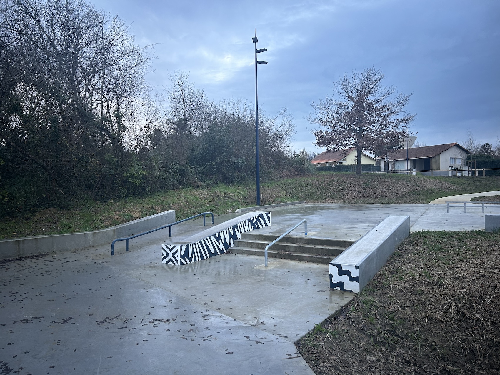 Ondres Library skatepark